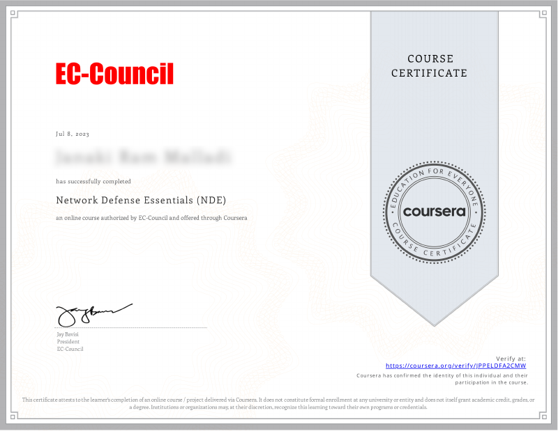 Network Defense Essentials